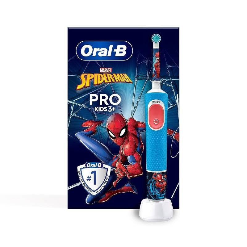Escova de Dentes ORAL B Kids Pro Spiderman + Estojo