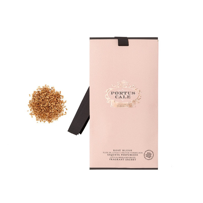 Sachet perfumado Portus Cale Rosé Blush con corcho y cinta de satén