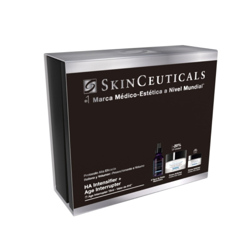 Cofre Relleno y Volumen AGE Interrupter Advanced 48ml + H.A. Intensifier Sérum 30ml
