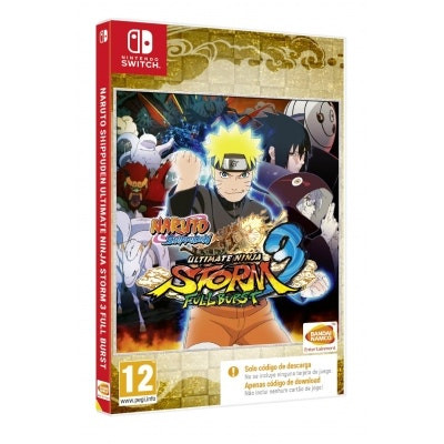 Naruto Shippuden: Ultimate Ninja Storm 3 Full Burst (Code in a Box) Switch