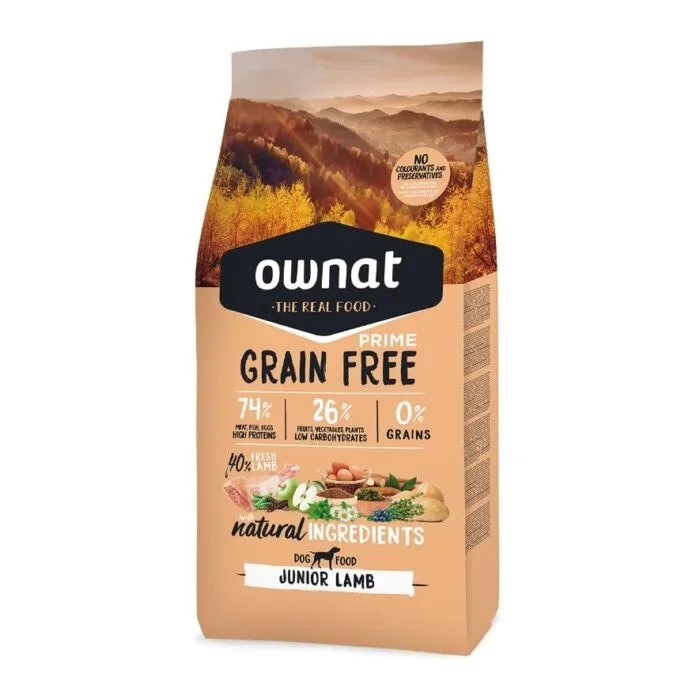 Grain Free Prime Junior Lamb dog food
