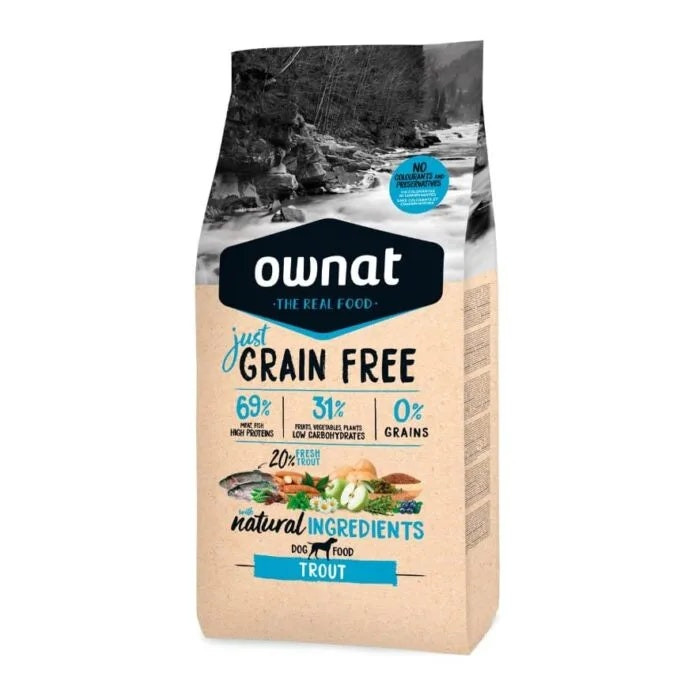 Just Grain Free Trout alimento para perro