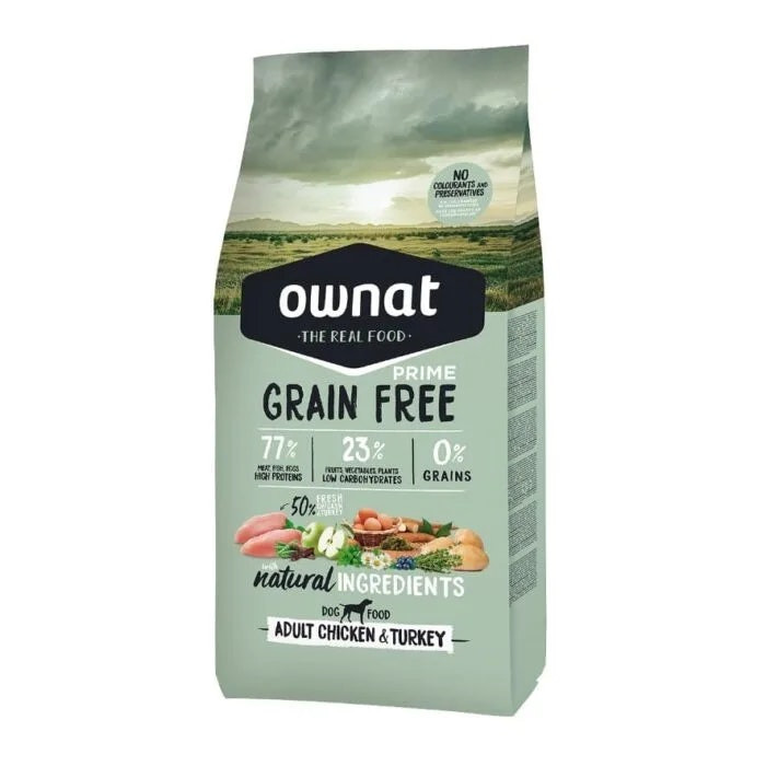 Prime Grain Free Adult Chicken & Turkey dog food