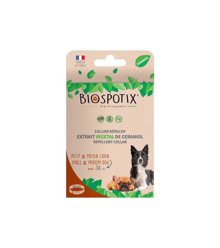 Collar antiparasitario Geraniol para perro