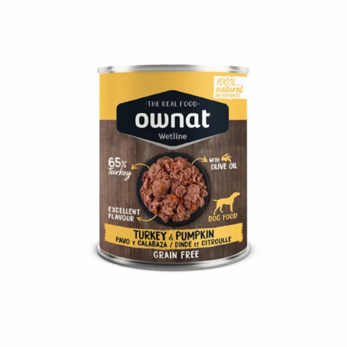 Wet dog food turkey with pumpkin 395g