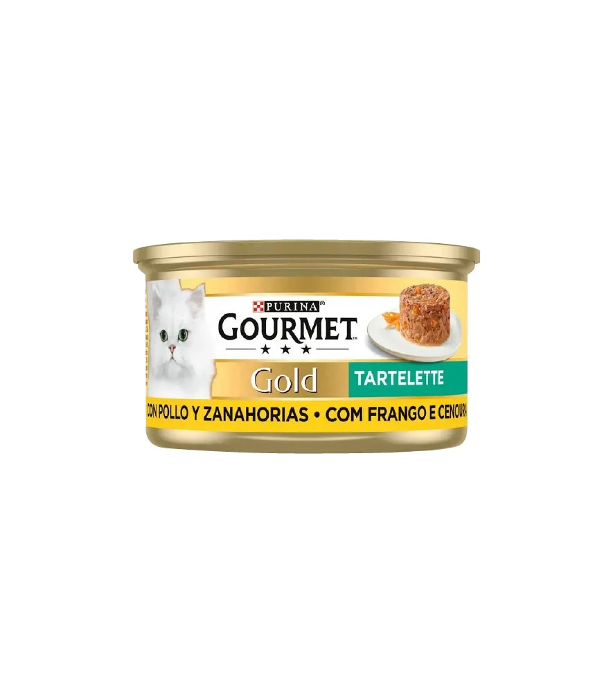 Gourmet Gold Tartelette comida húmeda para gatos pollo