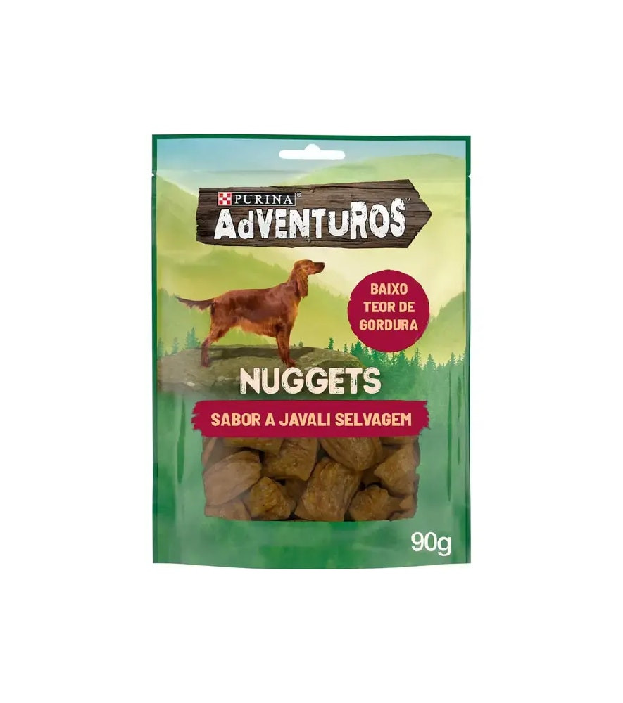 Adventuros Nuggets snack para perro sabor jabalí