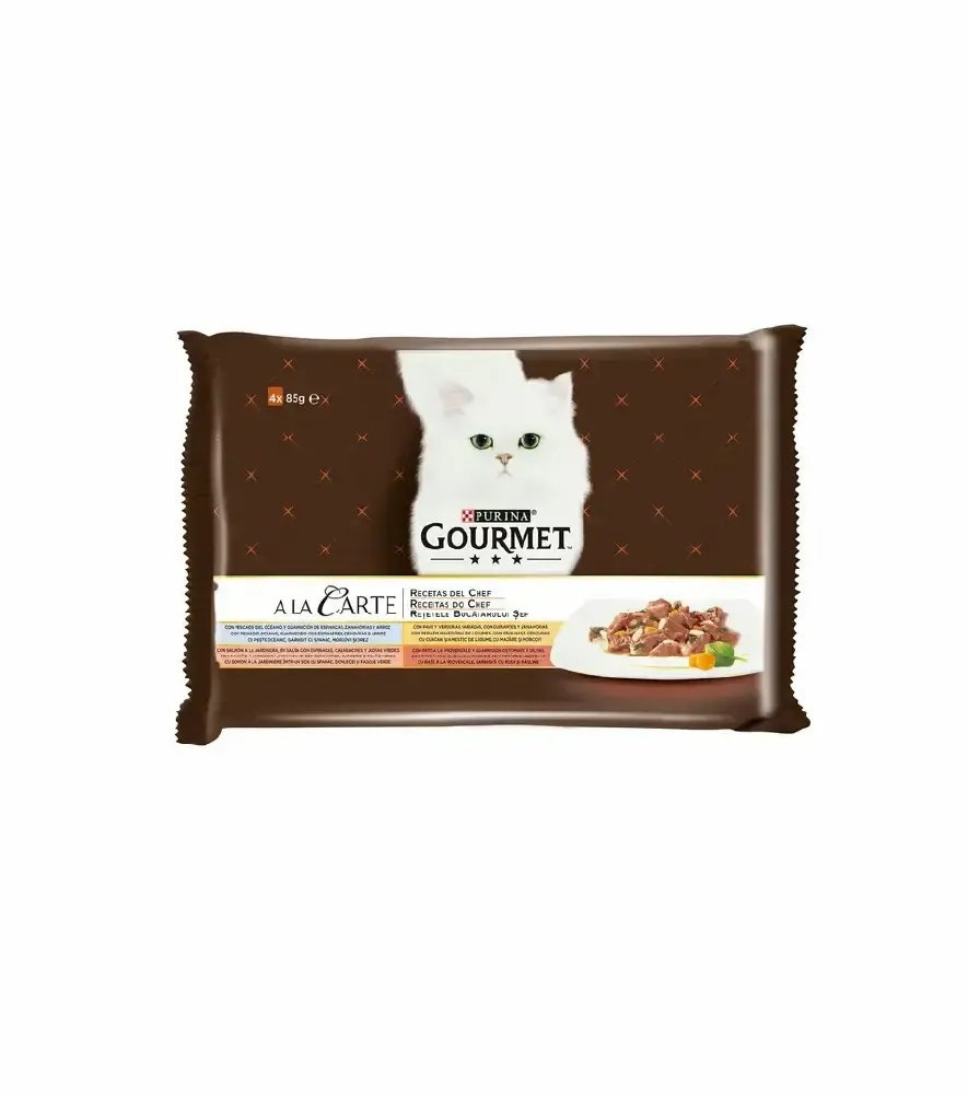 Gourmet A la Carte Recetas del Chef Alimento Húmedo para Gato