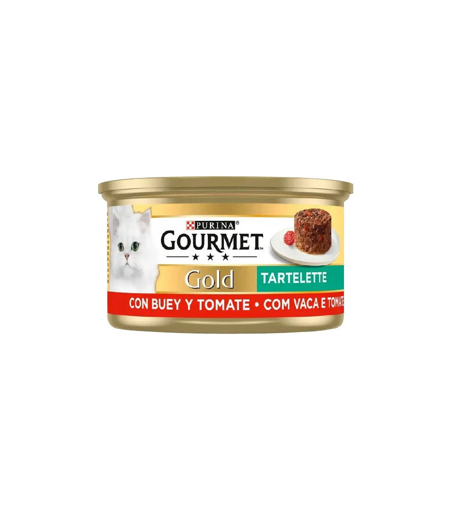 Gourmet Gold Tartelette alimento húmedo para gato - Vaca