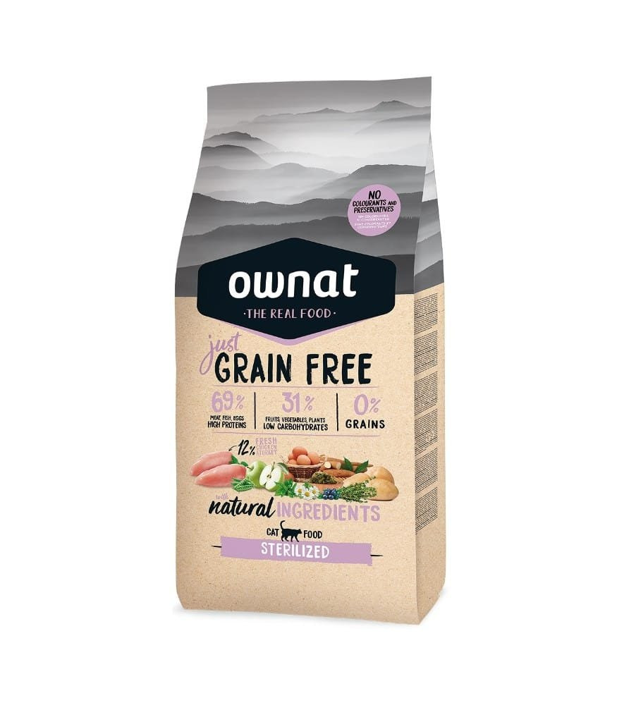 Just Grain Free Sterilized Pienso para Gato