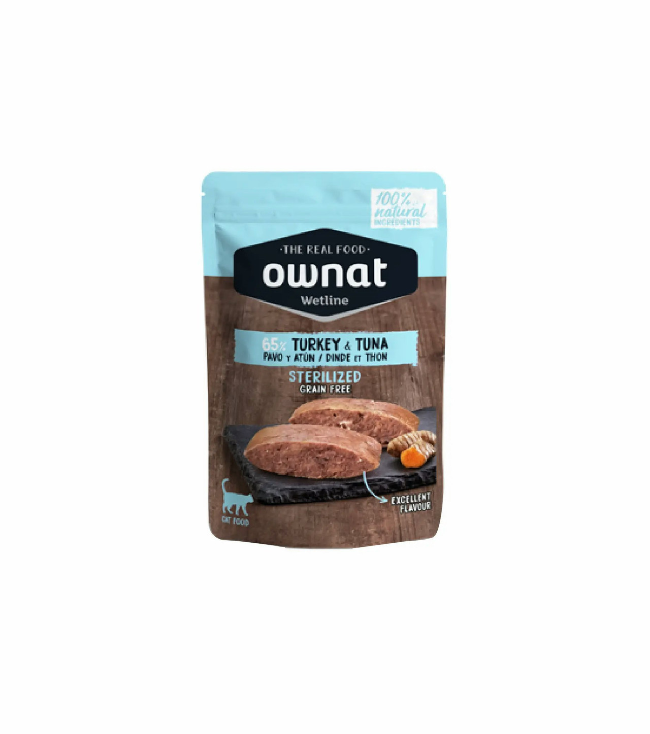 Ownat Wetline Esterilizado Peru y Atún Alimento Húmedo