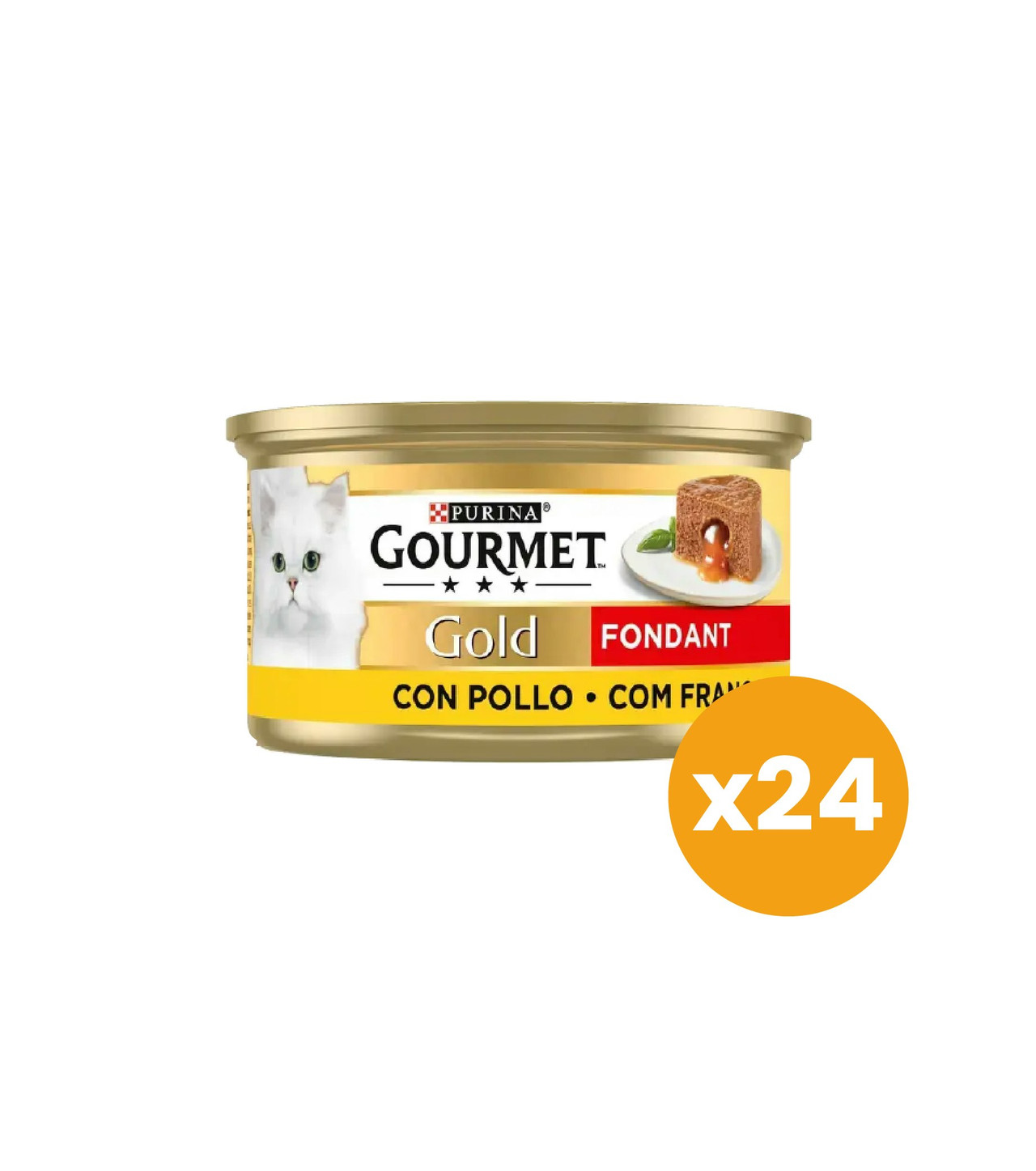 Gourmet Gold Fondant wet cat food Chicken 24 x 85 g