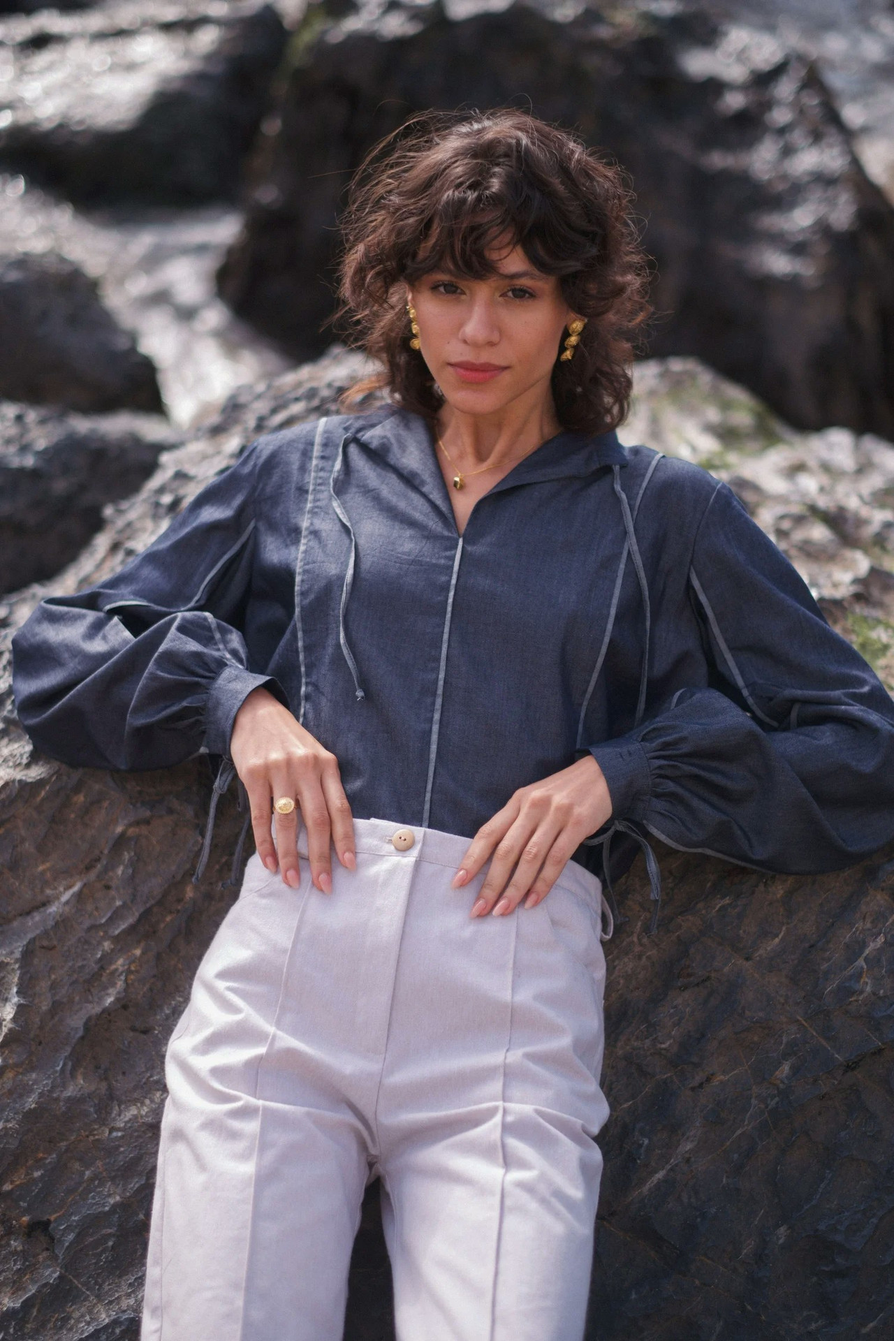 Oxaca Shirt - Denim