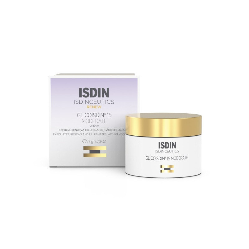 Crema facial 15% ácido glicólico