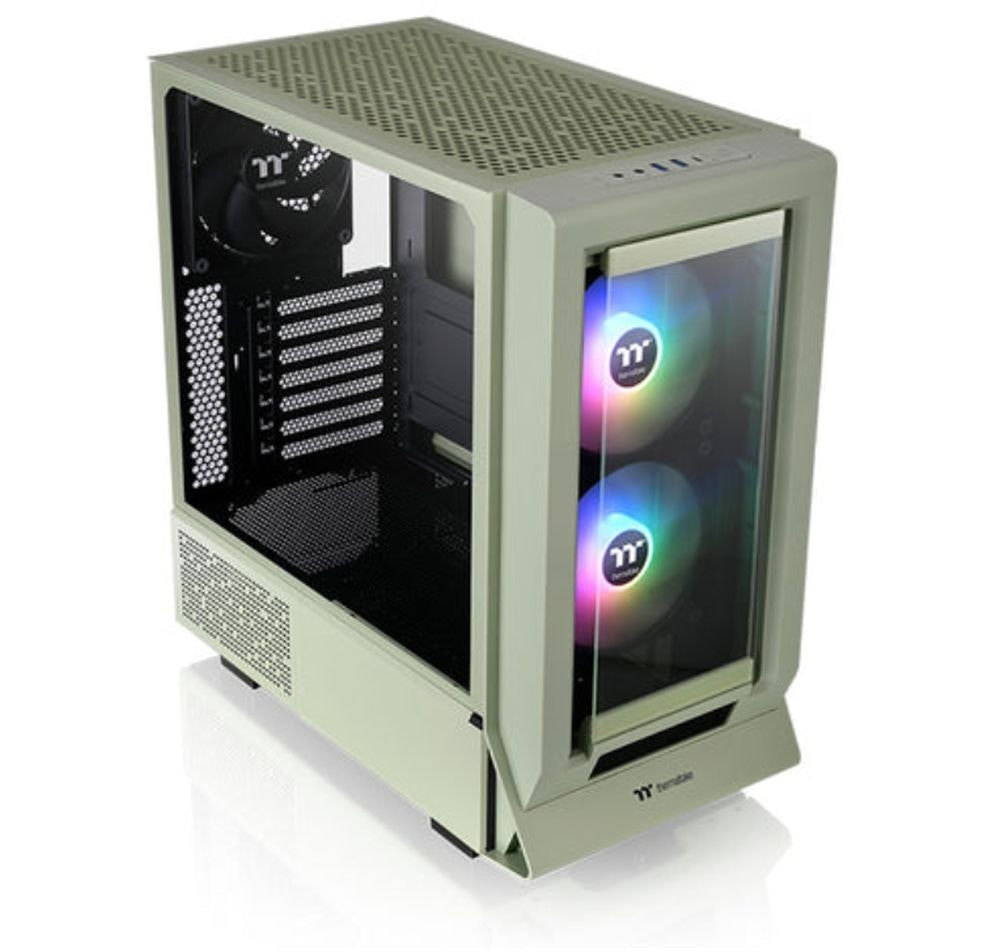 THERMALTAKE Ceres 350 MX Caja Torre Midi ATX Verde