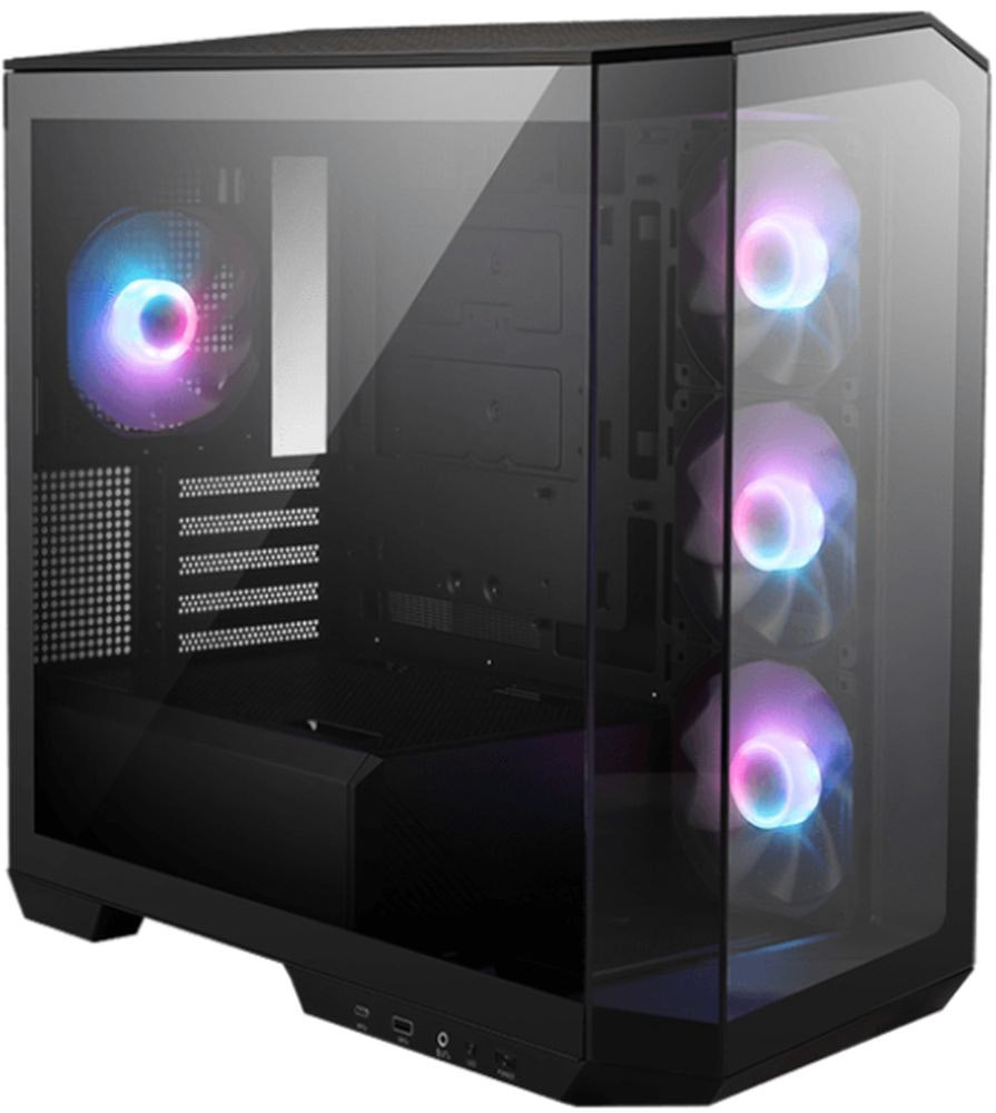 MAG PANO M100R PZ Caja Micro Torre con Vidrio Templado y RGB