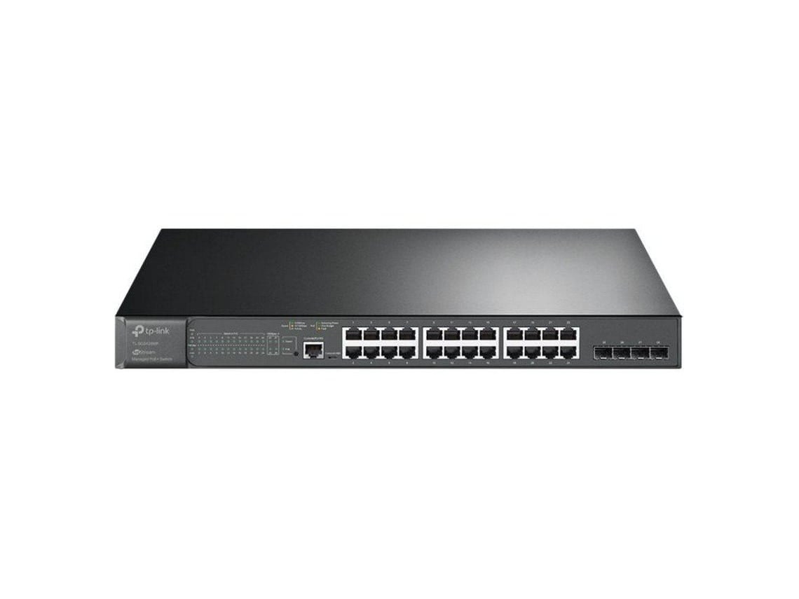 Managed TL-SG3428MP 24-port PoE switch