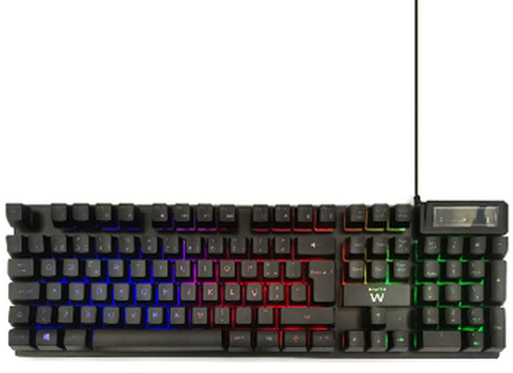 USB Keyboard Portuguese QWERTY Black