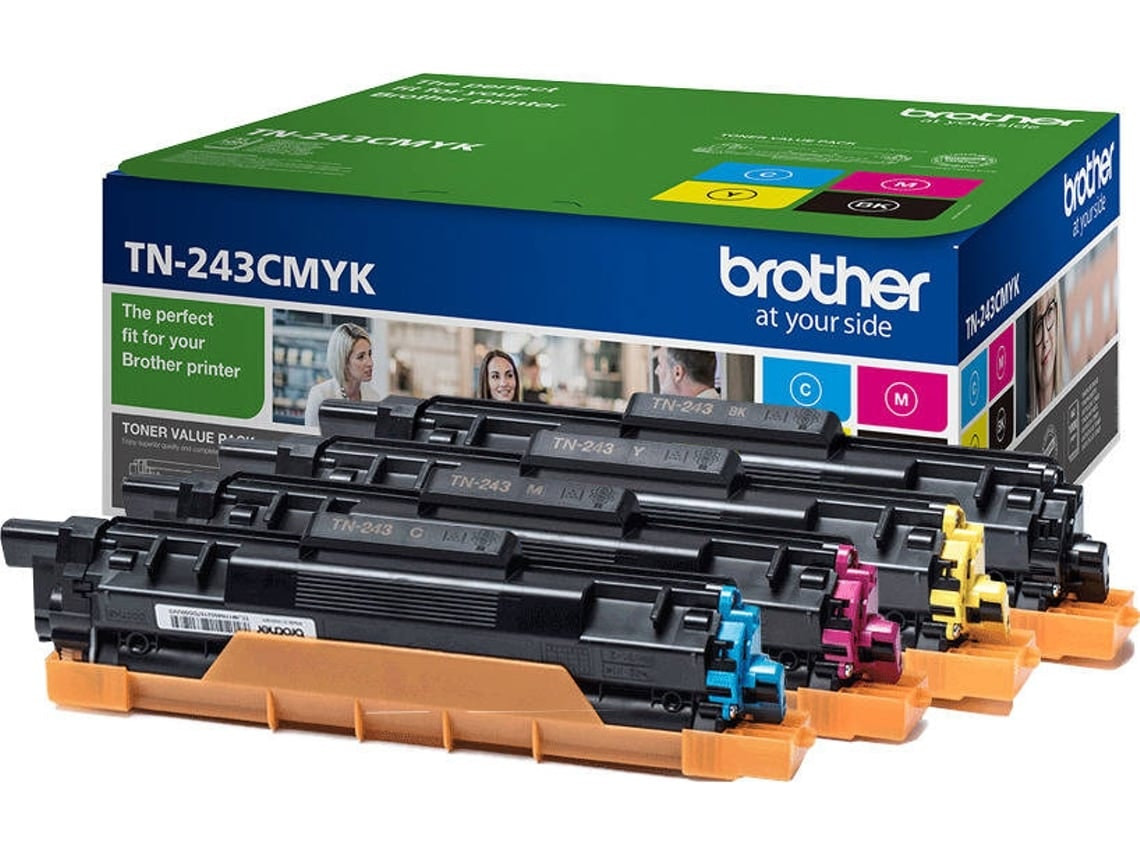 Pack de tóneres BROTHER TN243 CMYK