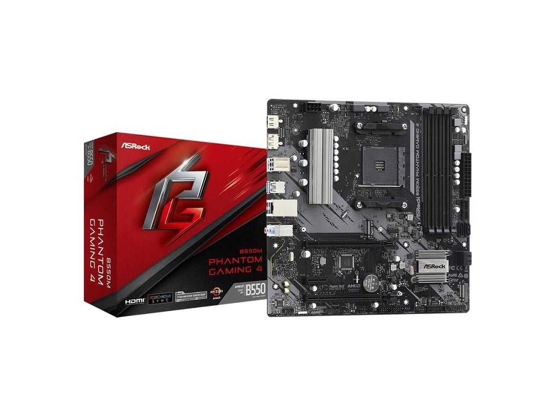Placa base B550M Phantom Gaming 4 mATX