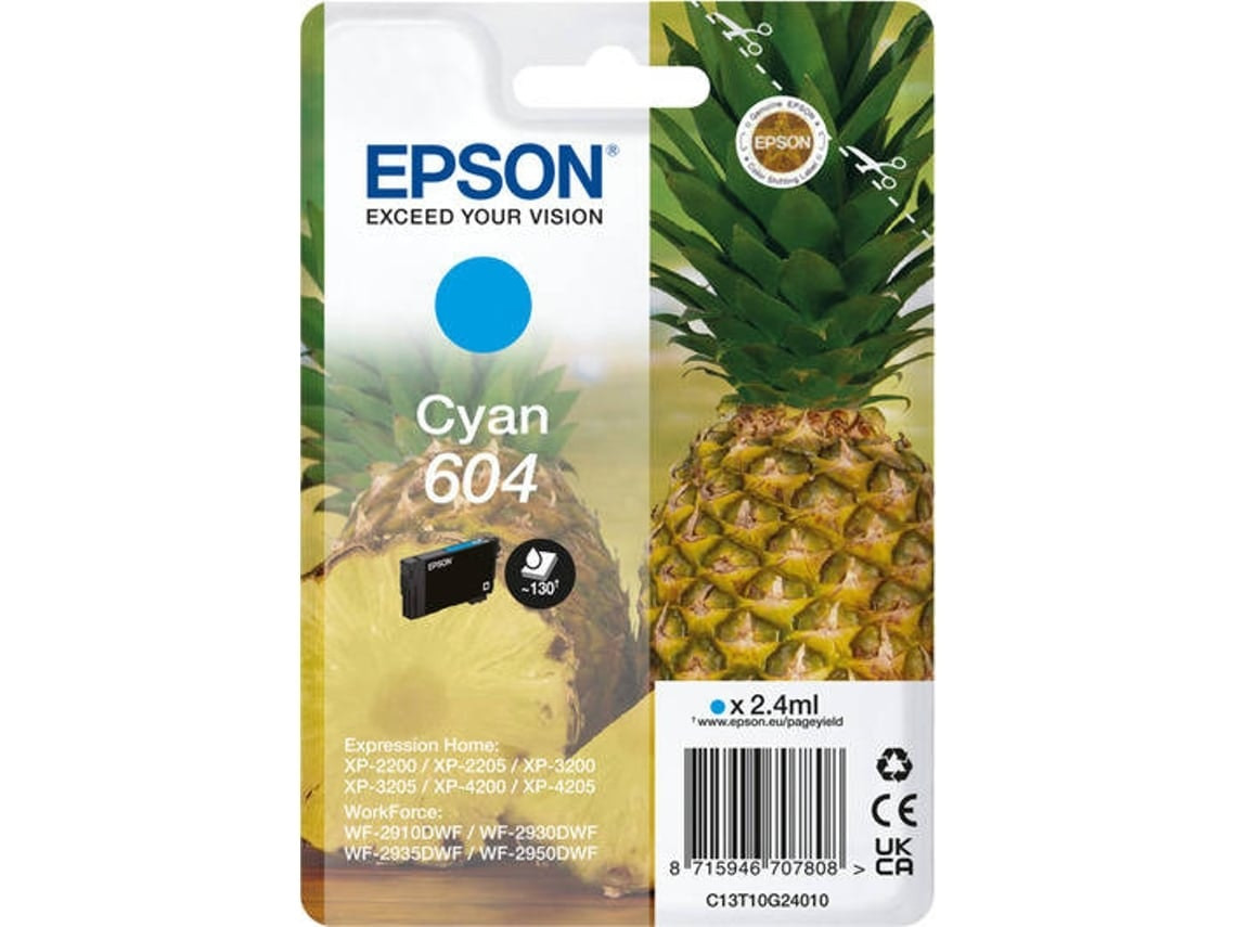 Ink Cartridge 604 Cyan