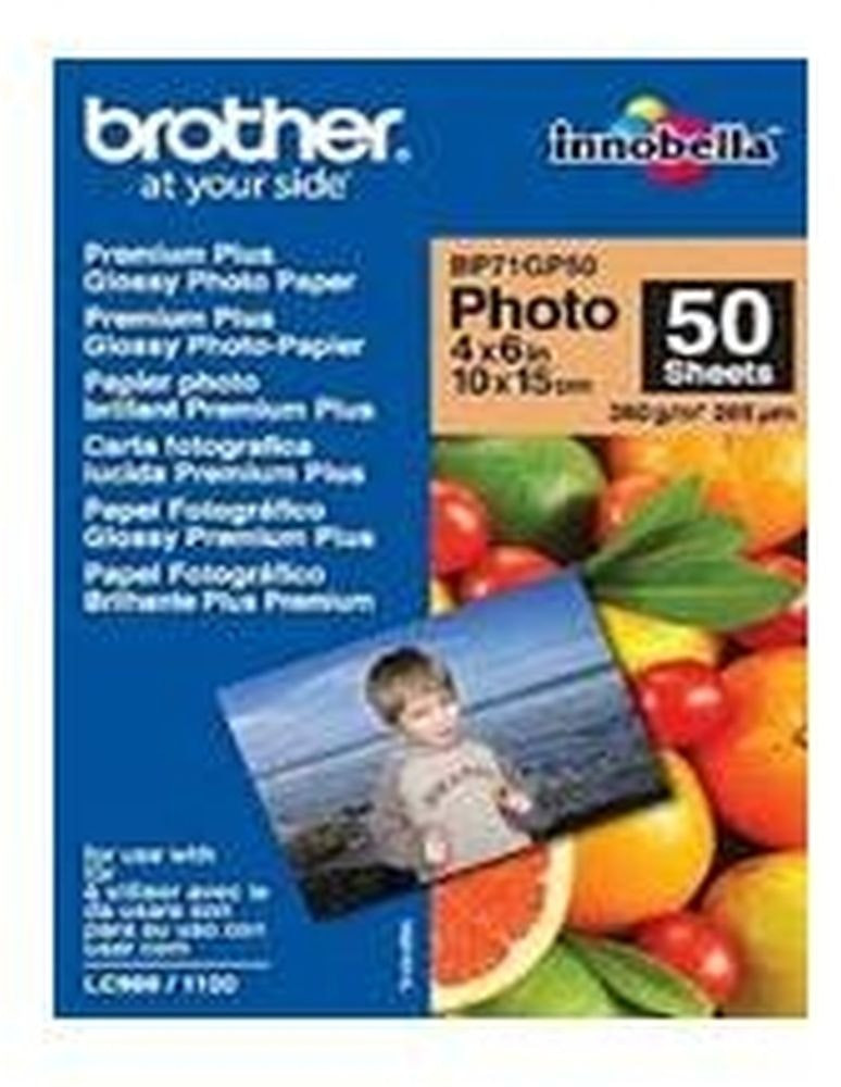 Papel fotográfico Glossy 10x15 cm 50 hojas