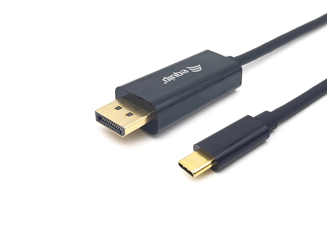 Adaptador de Cable USB-C a DisplayPort 3 m Gris
