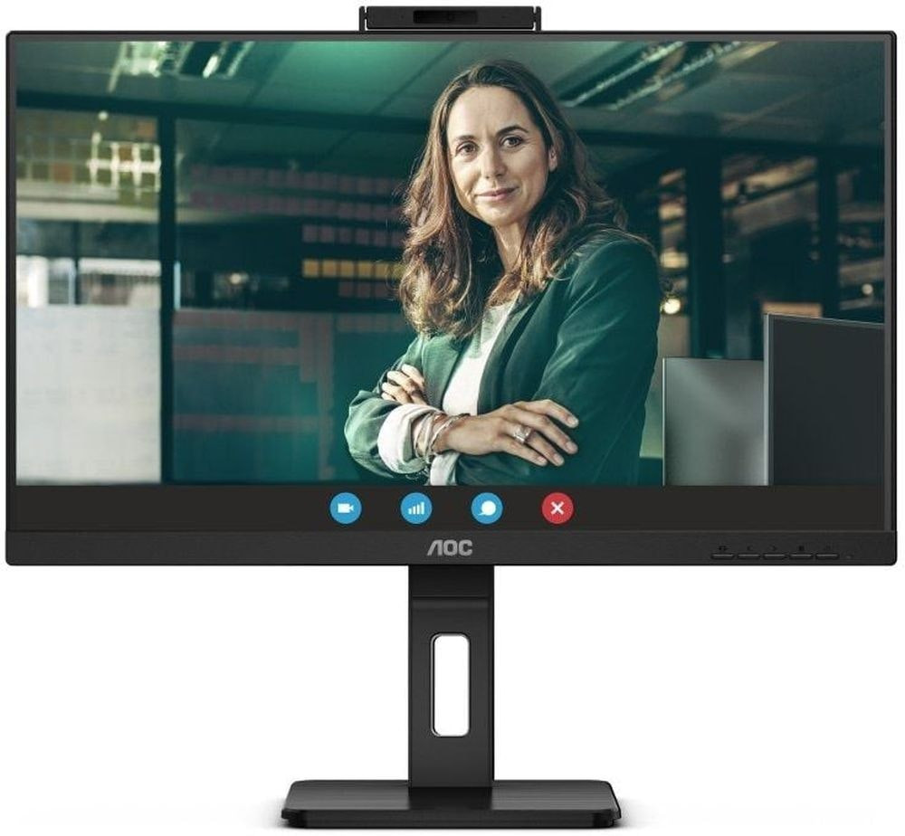 Monitor 23.8'' IPS FHD 75Hz con cámara y altavoces