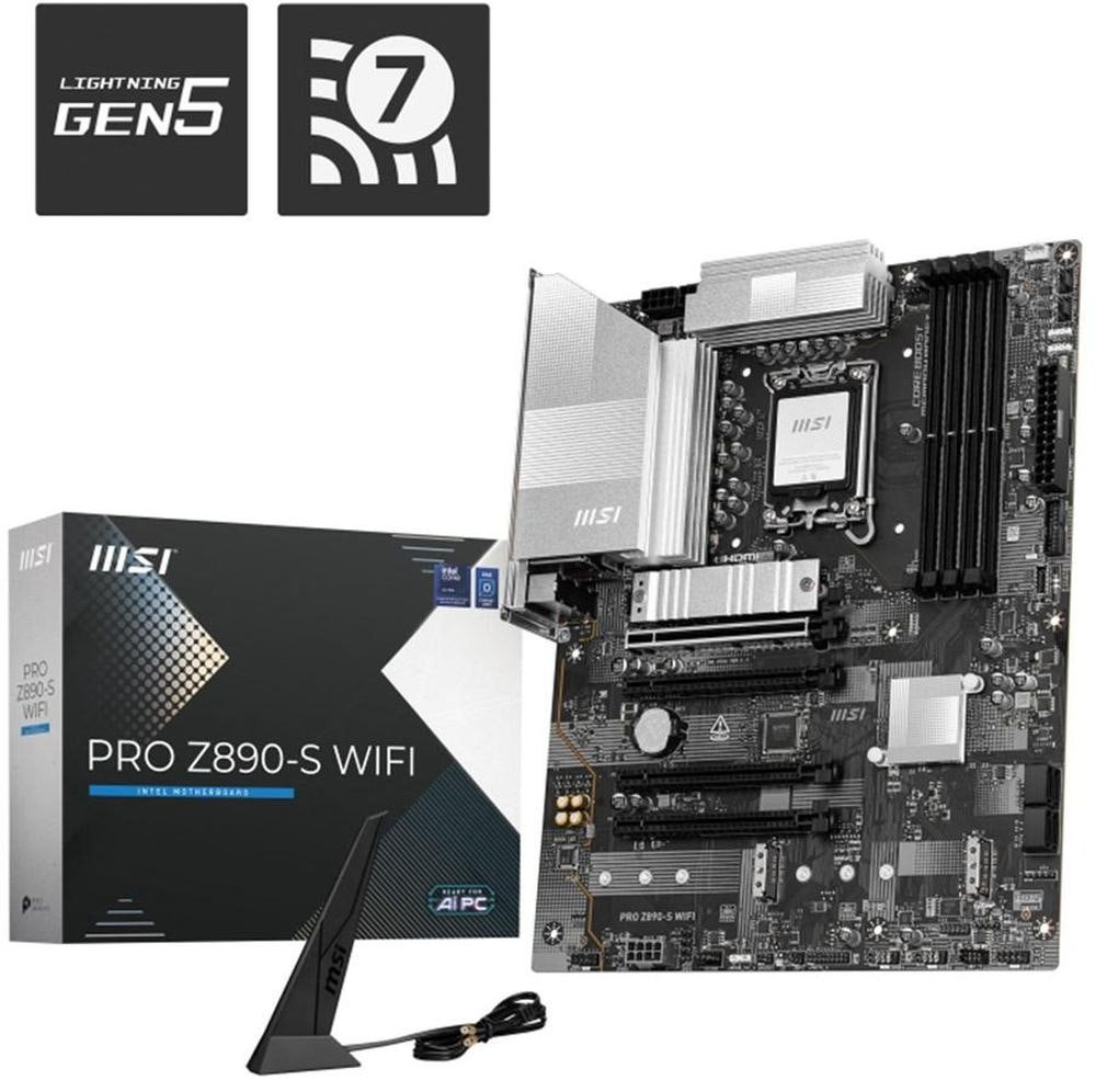 Pro Z890-S WiFi LGA 1851 ATX Motherboard