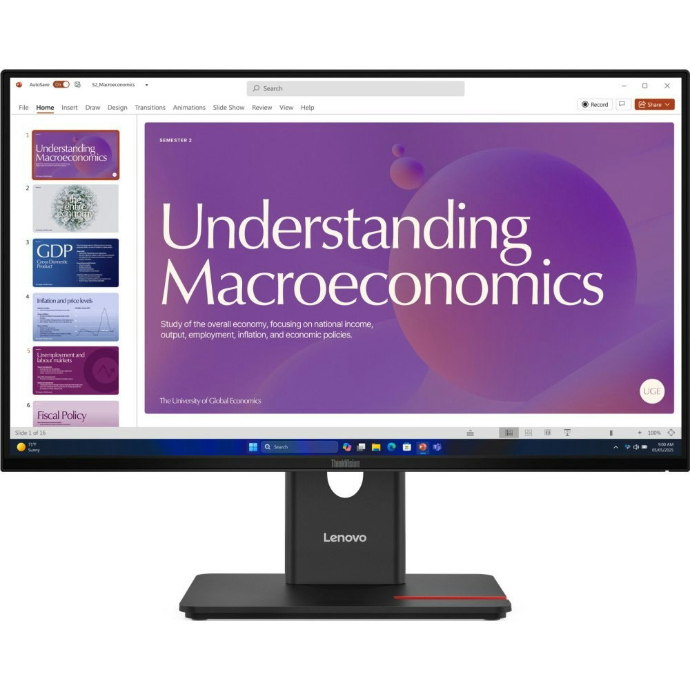 ThinkVision T24d-40 23,8" Monitor Full HD IPS 120Hz