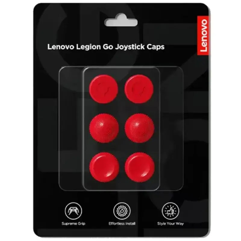 Tapas de joystick Legion Go rojo