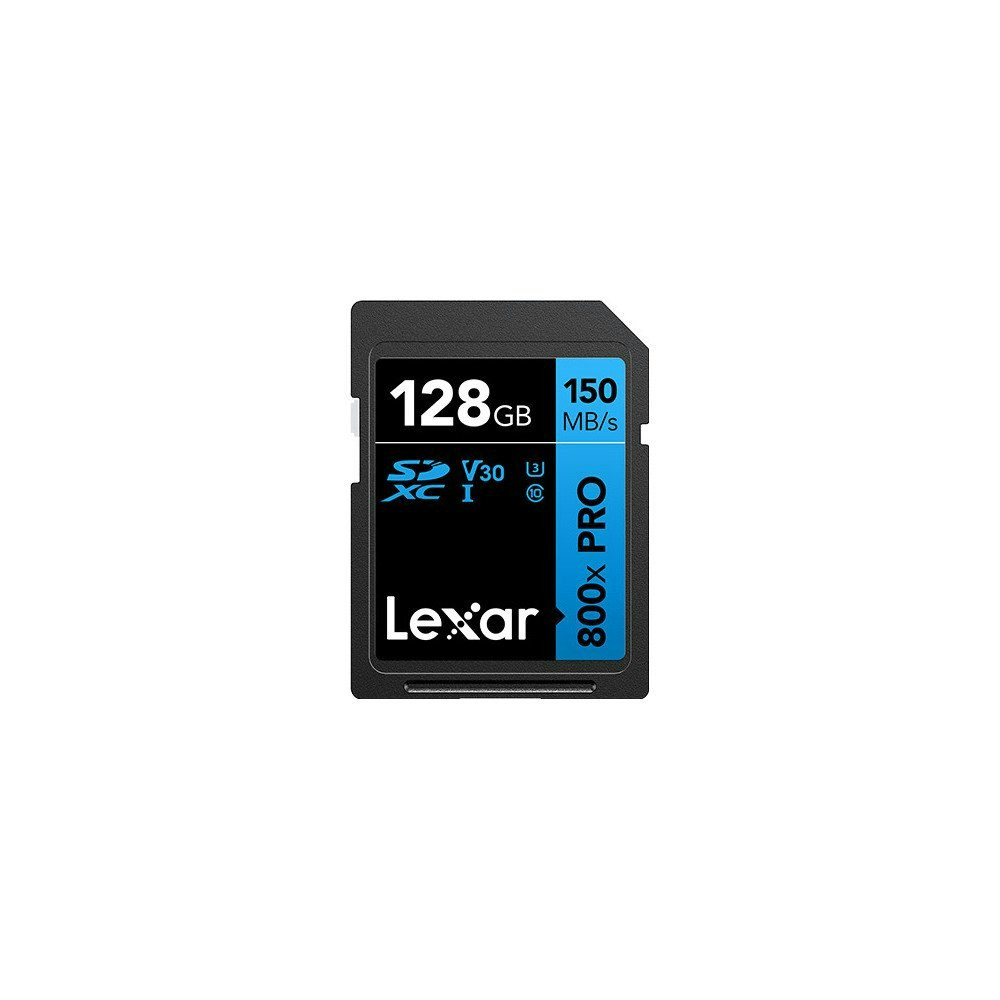 SDXC 128 GB UHS-I 800x Class 10 memory card