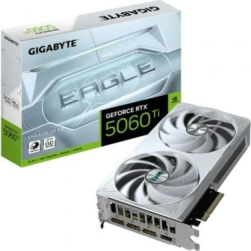 RTX 5060 Ti EAGLE ICE OC 8GB GDDR7 Blanco