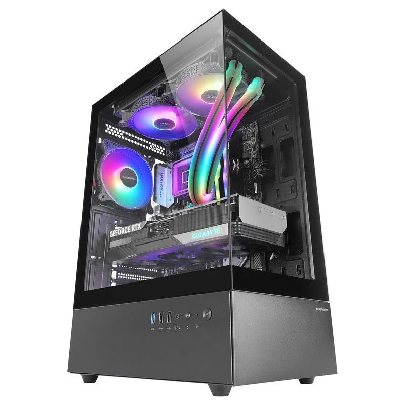 Caja ATX MC-XO con vidrio templado y ventilador FRGB 120mm