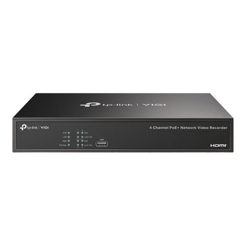VIGI NVR1004H-4P-2TB PoE+ grabador NVR 4 canales