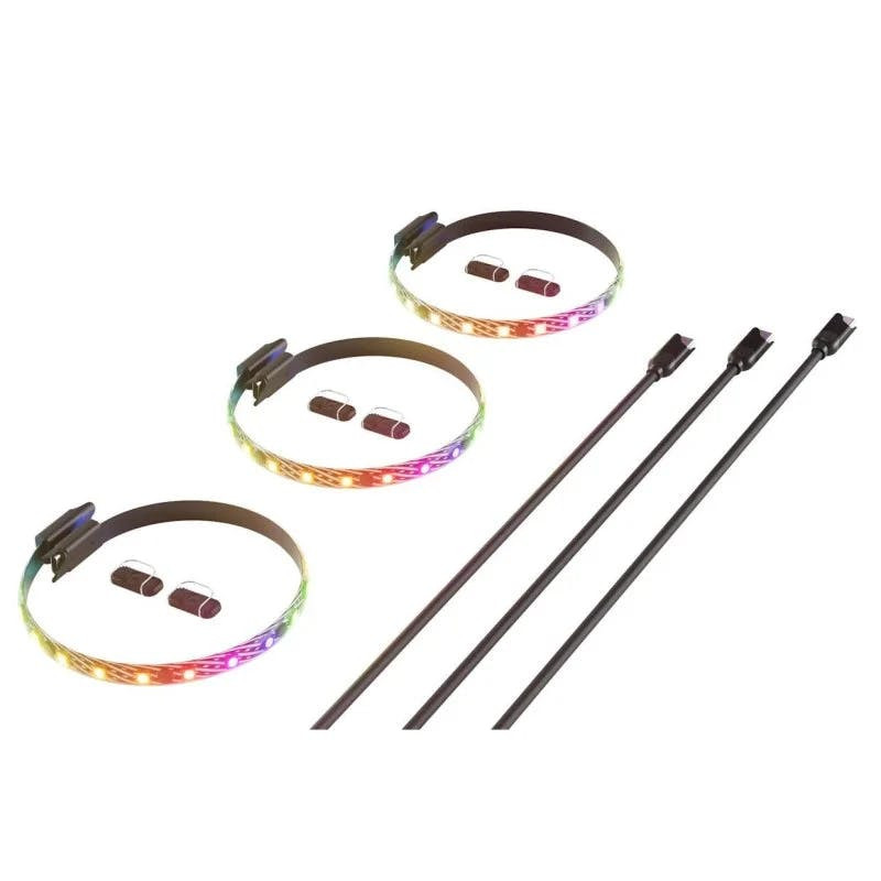 Acessórios Hyte Tiras RGB de iluminação Ls10 Pack 3