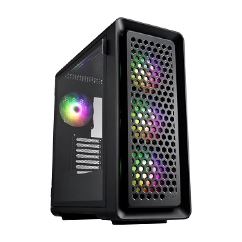 Caja ATX CUT593P con 4 ventiladores 140mm