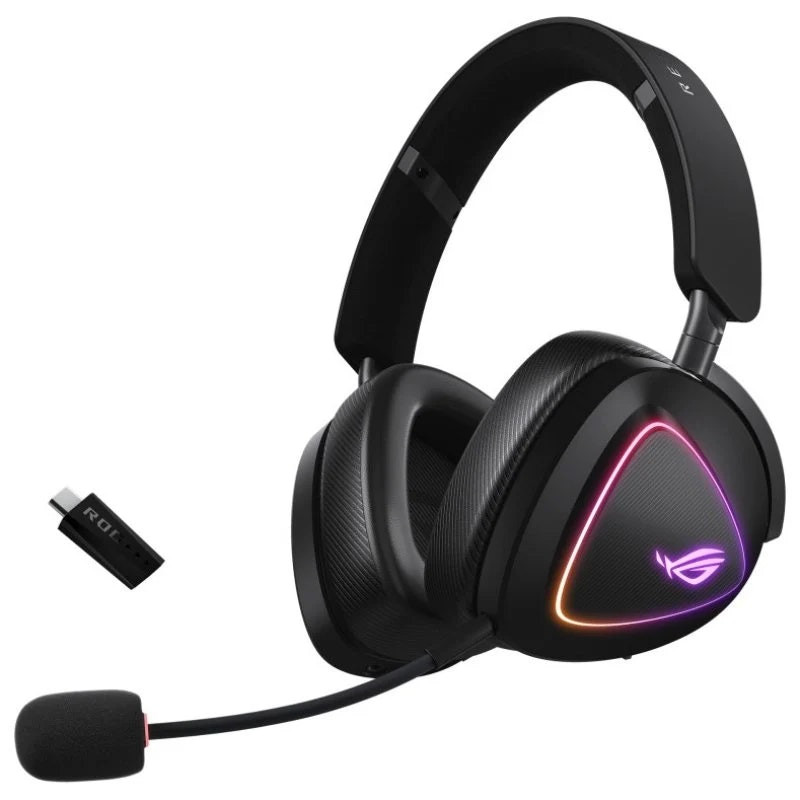 Auriculares ROG Delta II Bluetooth Tri-Mode para gaming