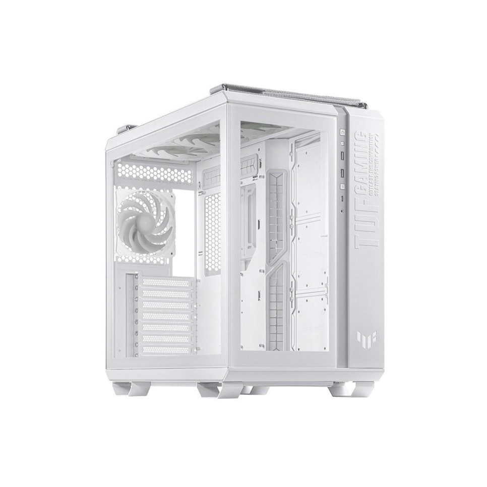 Caja Torre TUF Gaming GT502 Plus con Vidrio Templado Blanco