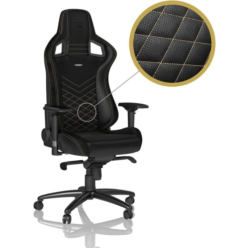EPIC PU Leather gaming and office chair black/gold