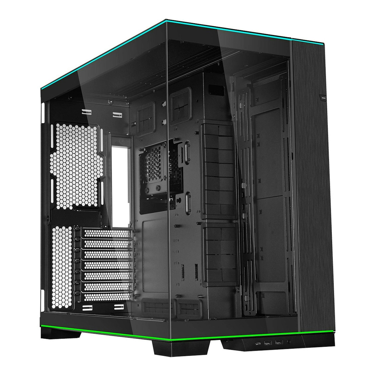 LIAN LI O11D EVO RGB PC case with tempered glass and ARGB