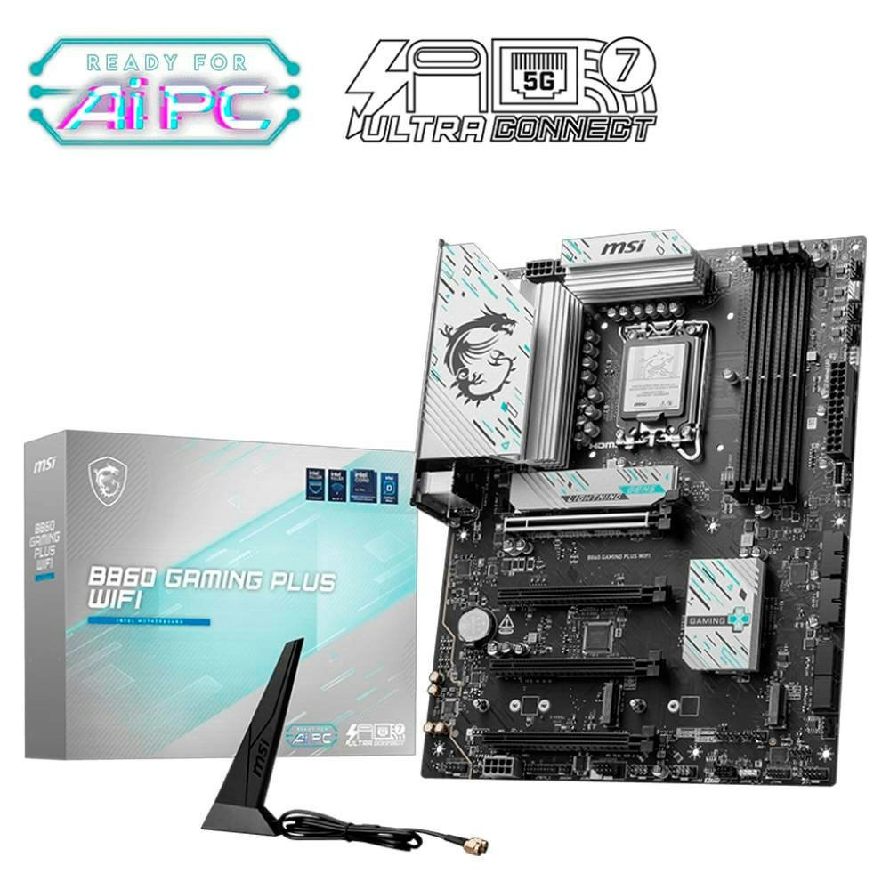 B860 Gaming Plus WiFi ATX motherboard