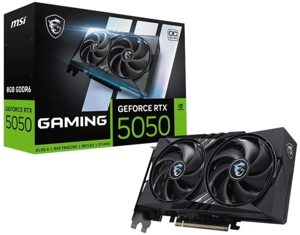 RTX 5050 8GB Gaming OC Tarjeta Gráfica