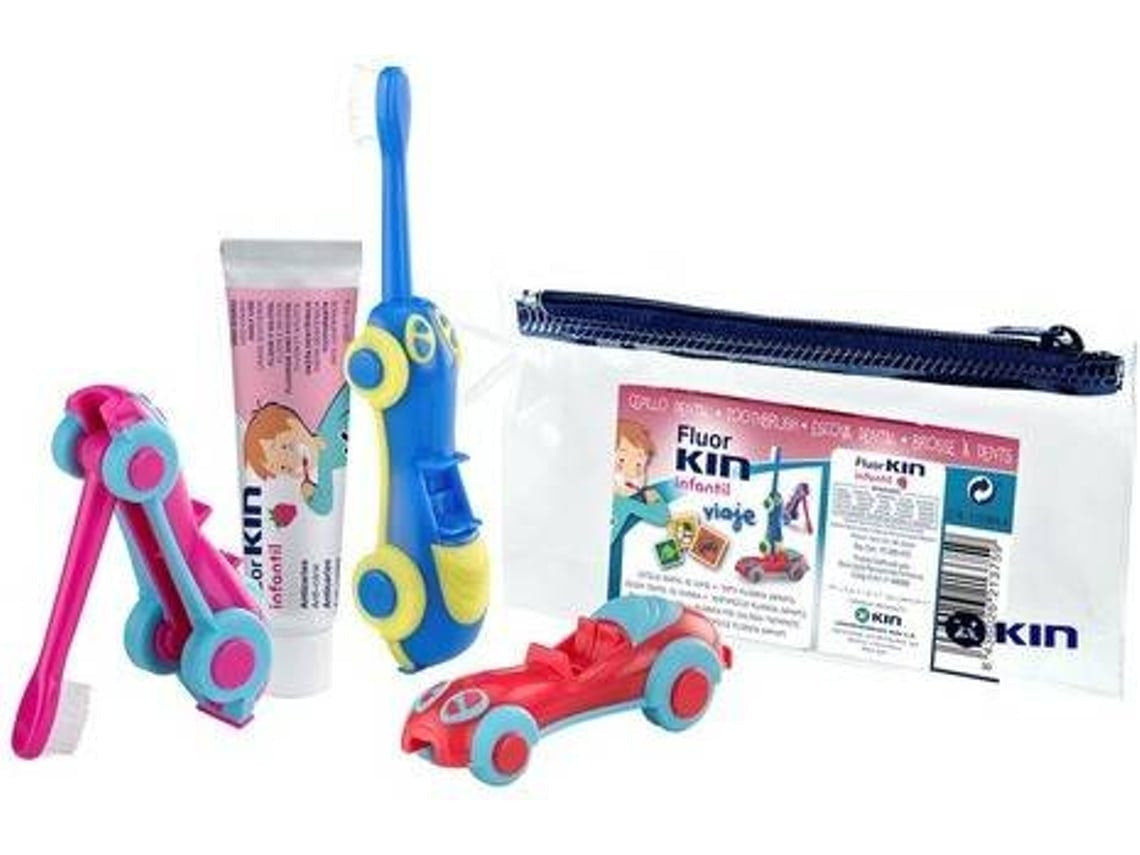 Kin Fluorkin for Children's Travel Toy Car Set