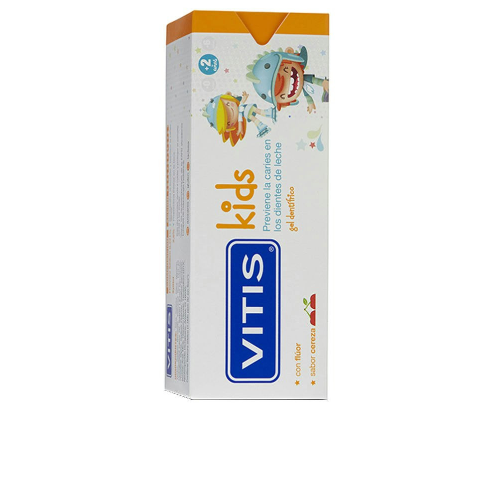 Children's fluoride gel toothpaste cherry flavour