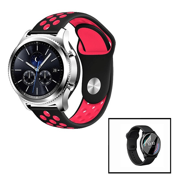 Kit correa de silicona y protector hydrogel para Huawei Watch GT 3 42mm