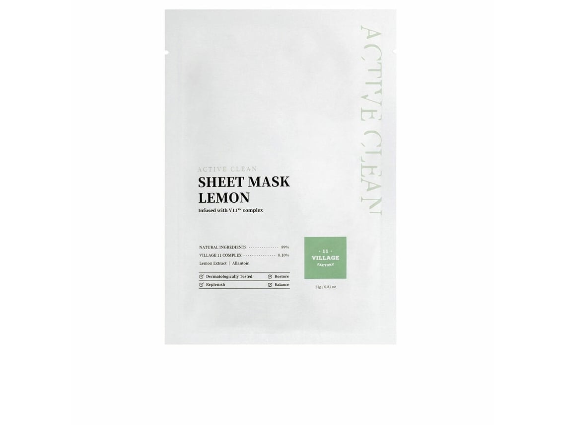Active Clean Lemon facial mask