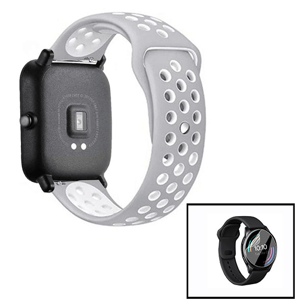 Sport Strap and Hydrogel Screen Protector for Huawei Watch GT 3 46mm