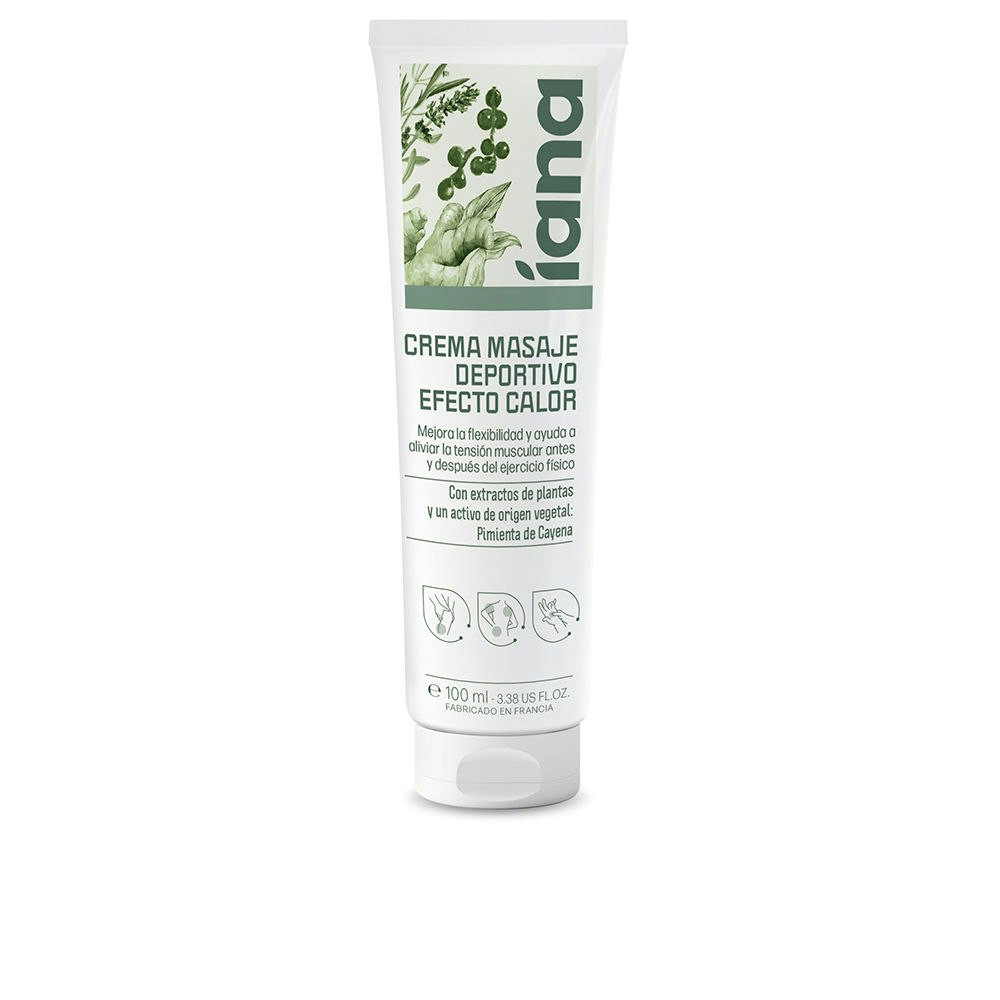 Crema de masaje efecto calor