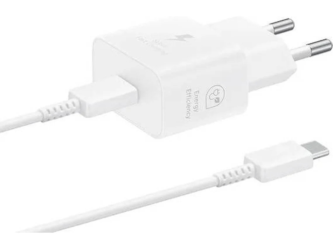 Cargador 25W USB-C con cable de 1 m